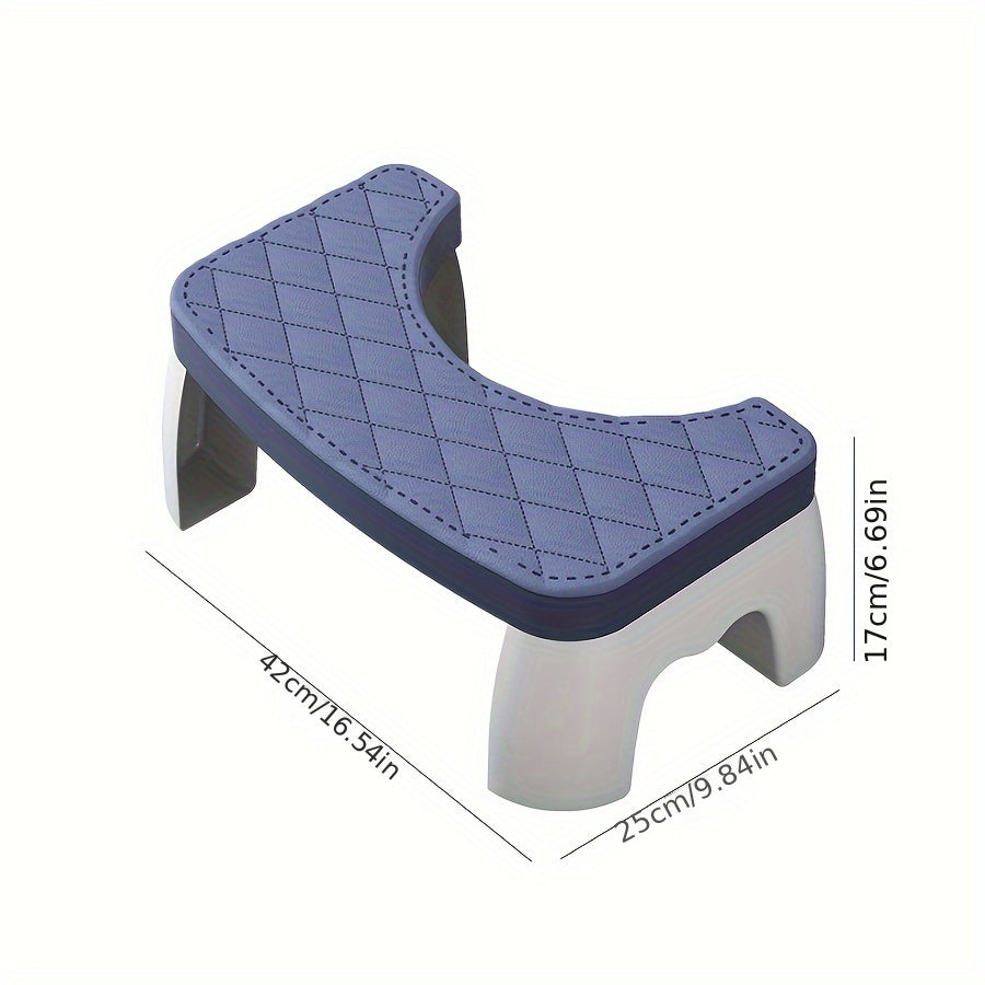 Toilet Stool Anti Slip Foot Stool Bathroom Office Plastic Foot Stool