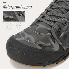 Women's Camo Pattern Hiking Shoes Non slip Outdoor Walking Shoes