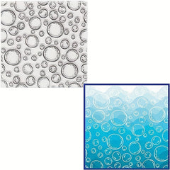 Circle Air Bubbles Rubber Stamps for Card Making and Journaling