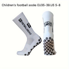 Men's Mid Crew Sport Socks - Letter Pattern, Sweat-absorbing, Comfy, Breathable