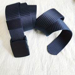Men's Automatic Buckle Tape Belt Nylon Military Style Belt