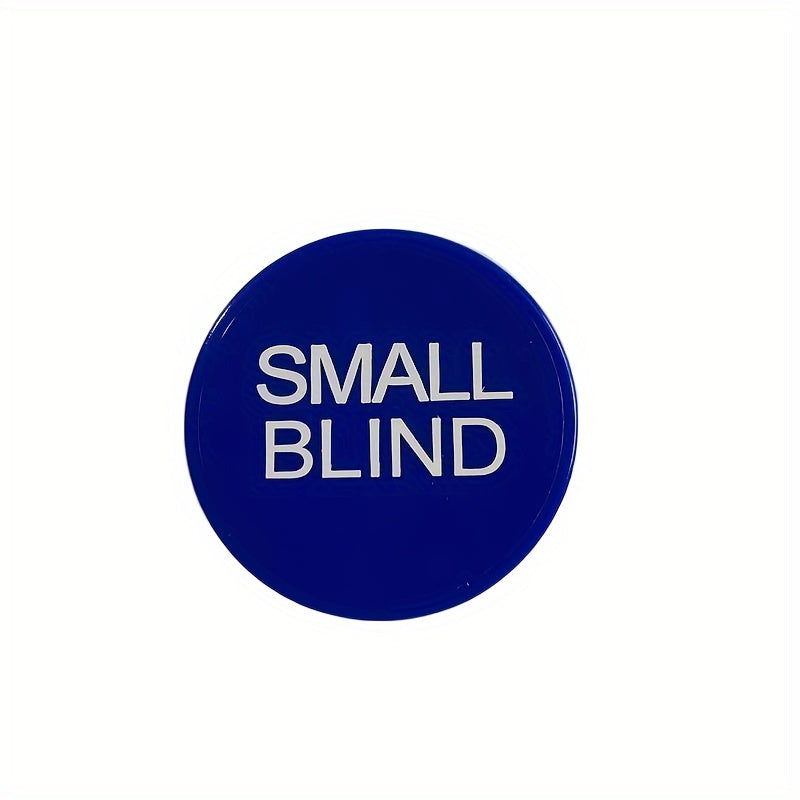 Acrylic Round Plastic SMALL BIG BLIND DEALER IN Poker 24IN