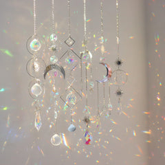 Crystal Suncatcher Hanging Garden Light Catcher Window Chandelier Pendant