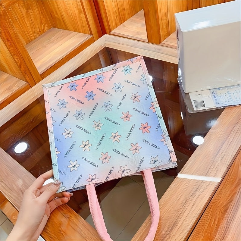 Rainbow Handbag Small Square Bag Waterproof Bag