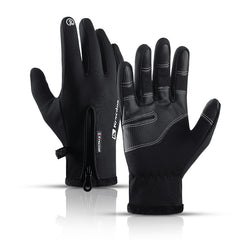 Winter Warm Windproof Non-slip Lleece Ski Gloves