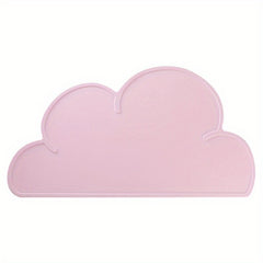Cloud Style Pet Food Mat Waterproof & Non Slip Silicone Table Mat