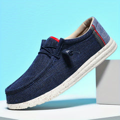 Men's Lace up Sneakers Casual Walking Shoes Comfortable And Breathable