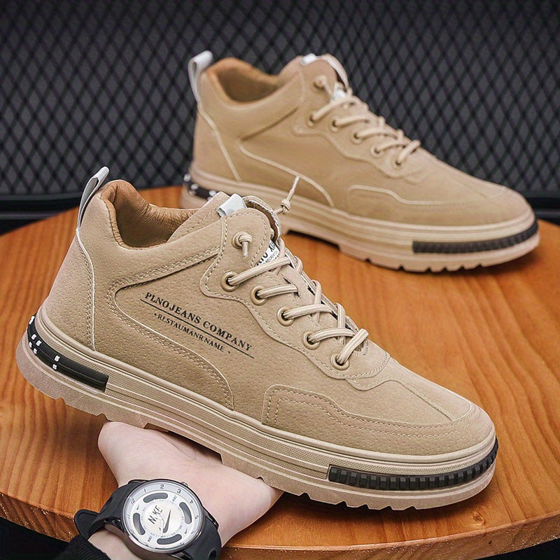 Men's Lace-up Slip Resistant Walking Shoes Work Shoes
