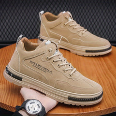 Men's Lace-up Slip Resistant Walking Shoes Work Shoes
