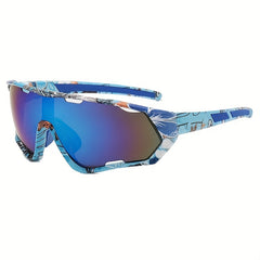 Men's Cycling Glasses Outdoor Sports Reflective Sunglasses