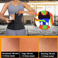 Waist Trainer Tummy Belt Waist Trimmer Tummy Control Slimming Body Shaper