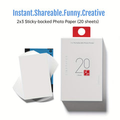 MT53 Printer Photo Paper Adhesive Backing 20-50 Sheets