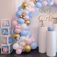 147pcs Macaron Pink Event Balloon Garland Kits