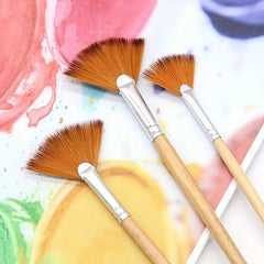 5pc Gouache Painting Pens Brush Set Drawing Art Supplies