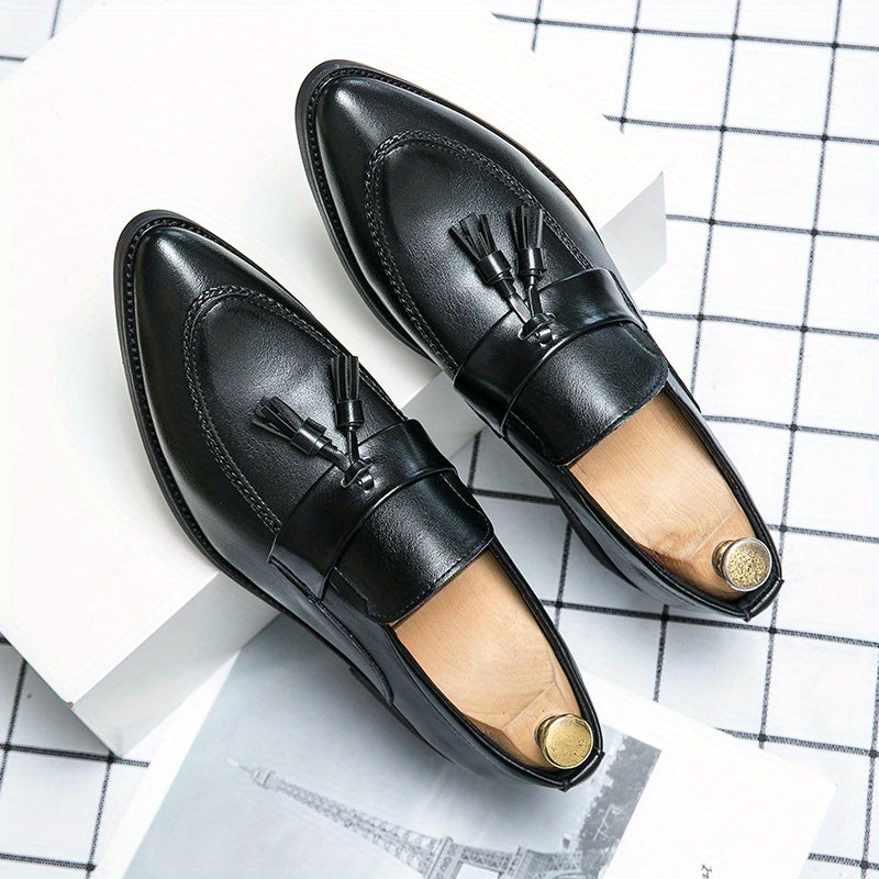Men's Tassel Slip On Dress Shoes in Assorted Colors