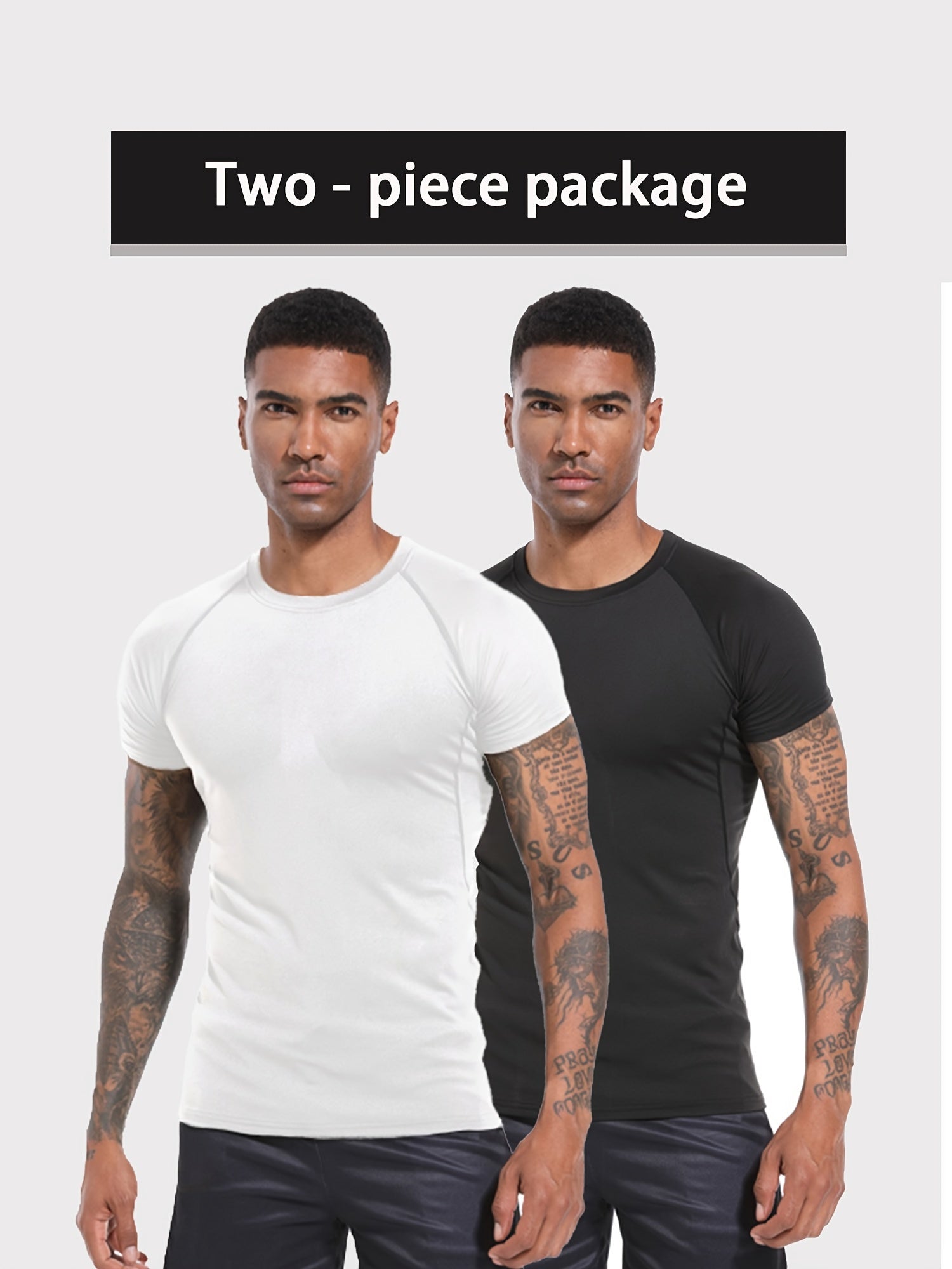 Men's Comfy Quick Dry Sports Compression T-shirt