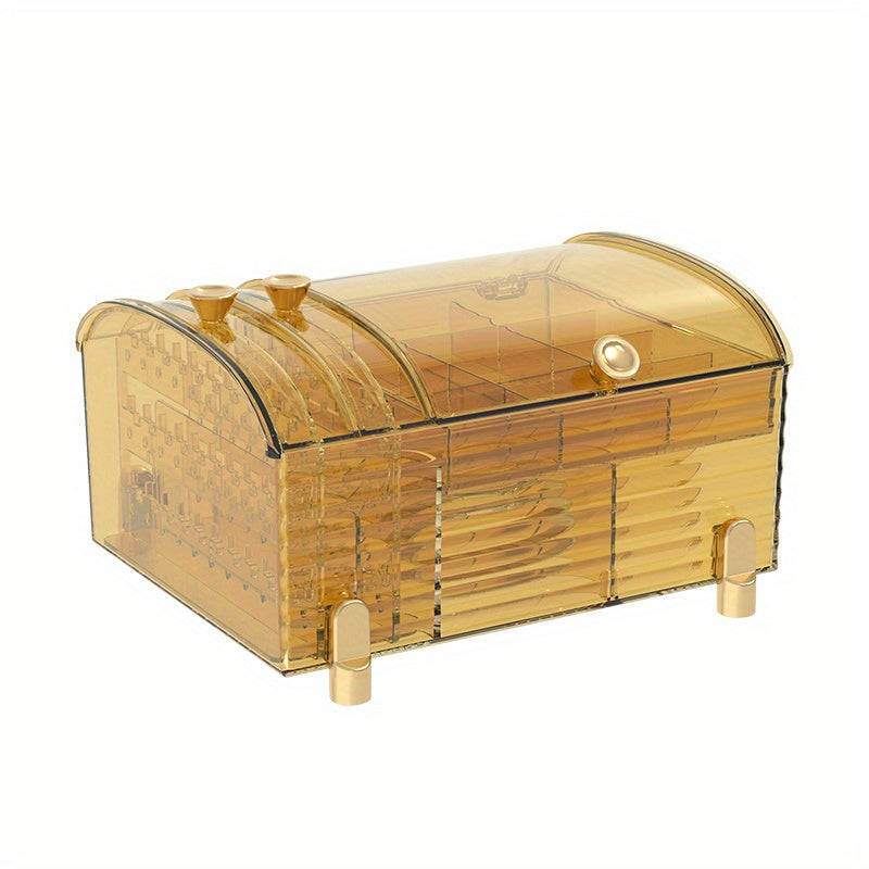 Clear Jewelry Box Case Bracelets Rings Earring Organizer Box