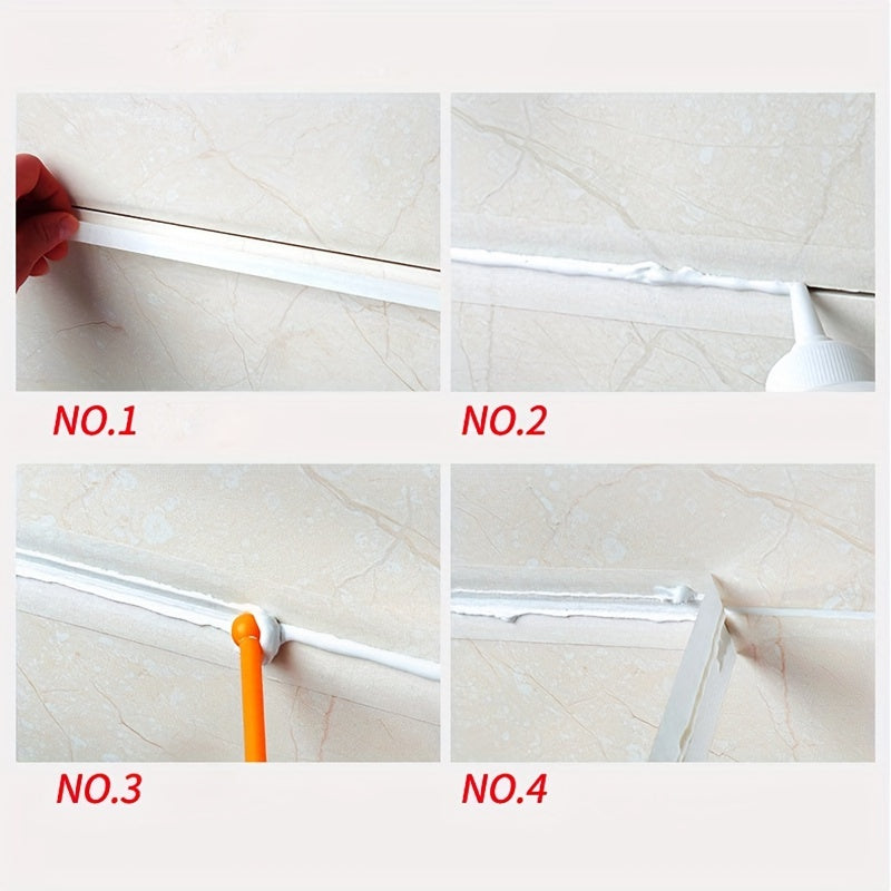 1pc Water-based Caulking Agent Tube - Tile Wall Floor Waterproof