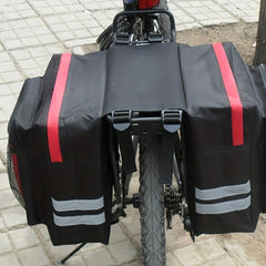 Waterproof Bike Rear Rack Bag for Outdoor Cycling