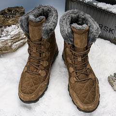 Men's Waterproof Snow Boots for Outdoor Adventure