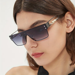 Y2K Leopard Gradient Sunglasses UV400