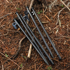 6pcs Heavy Duty Tent Stakes Steel Ground Nails for Camping