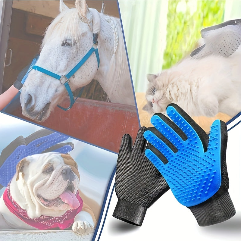 Dog Hair Removal Glove for Grooming Dogs and Cats