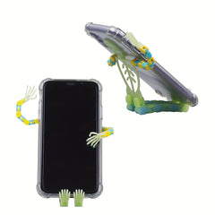 Glowing Skeleton Set Phone Stand Toy