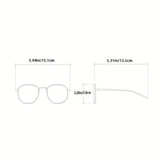 Men's Large Frame Sunglasses Unisex Driving Glasses