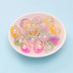 Colorful Shell Mini Toy Small Ornament Resin Simulation Pearl