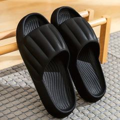 Men's Lightweight Non Slip Slides Open Toe Quick Dry Slippers