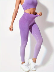 Gradient Sports Leggings High Waist Fitness Yoga Pants