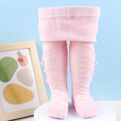 Rose Petal Baby Leggings Made with Combed Cotton
