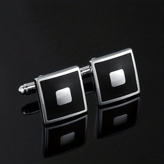 Square Drop Glue French Suit Shirt Cufflinks
