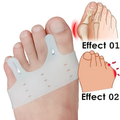 Gel Toe Separator Forefoot Cushion Pad Bunion Corrector Splint
