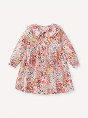 Kid Girls Floral Princess Dress A Line Dresses For Party
