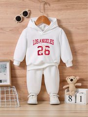 Basketball Shoot Toddler Outfit Set for Fall Winter