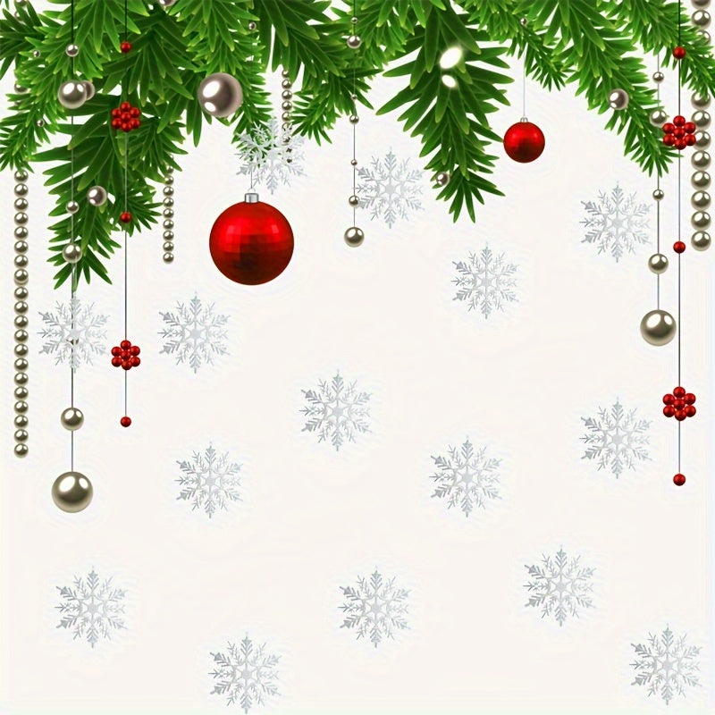 70pcs Christmas Snowflake Decorations for DIY Crafts