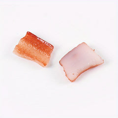 PVC Pork Belly Slices Food Toys for DIY Culinary Play & Diorama Accessories