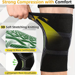 Knee Sleeve For Support And Sports, Comfortable Knee Pads For Running Workouts