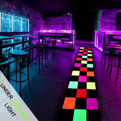 Colorful Flannel Luminous Carpet Runner