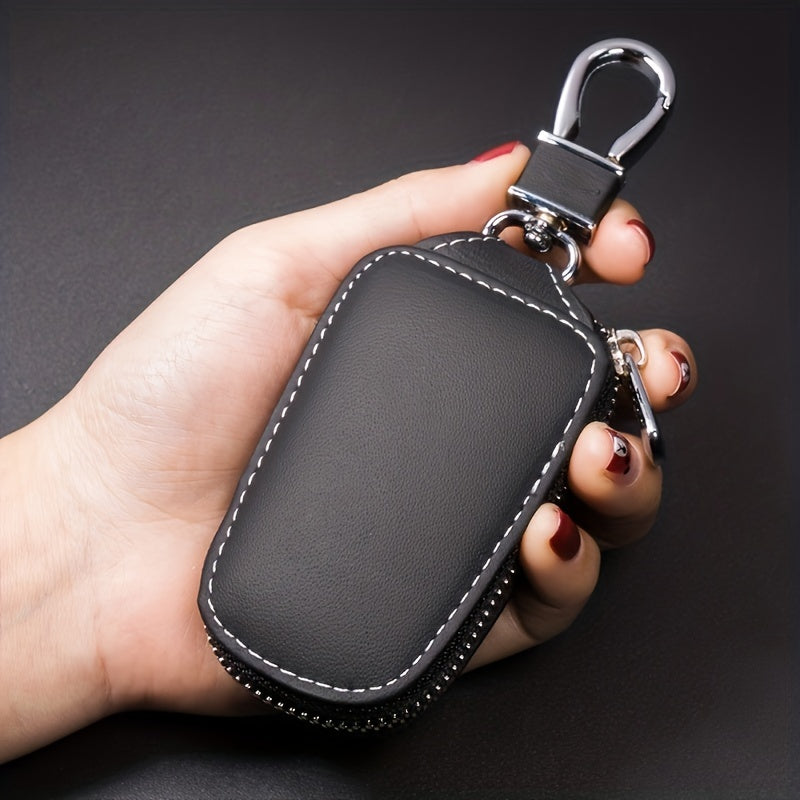 Car Key Shell Simulated Leather Waist Hanging Key Bag