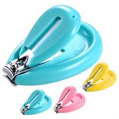Cartoon Plastic Nail Clippers for Newborns