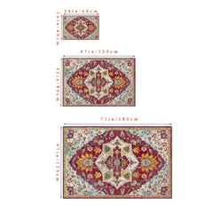 Vintage Carpet Living Room Bedroom Boho Floor Mat Sofa Blanket