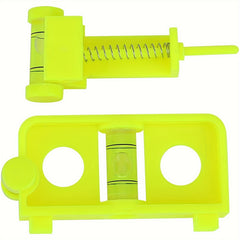 2pcs Plastic Bubble Spirit Level For Measuring
