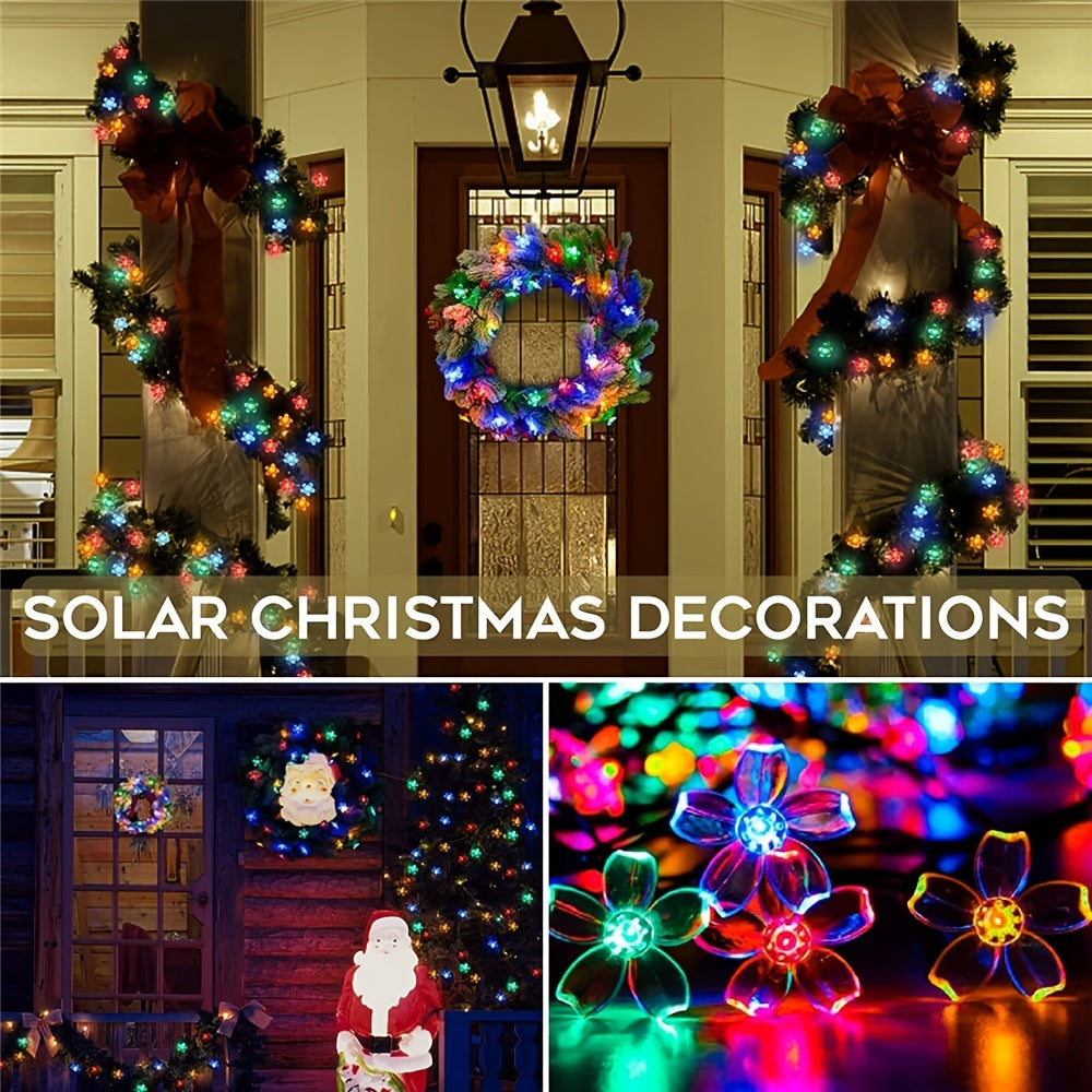 Gorgeous Flower Solar Fairy Lights 72 2Ft 200LED