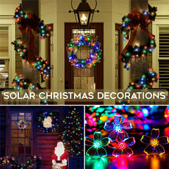 Gorgeous Flower Solar Fairy Lights 72 2Ft 200LED