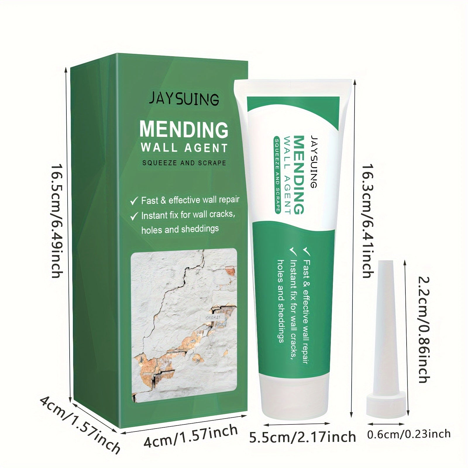 Wall Repair Cream 100g for Home Renovation & Maintenance