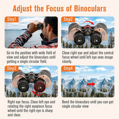 20X50 HD Binoculars for Bird Watching Travel Sightseeing Wildlife Outdoor Sports