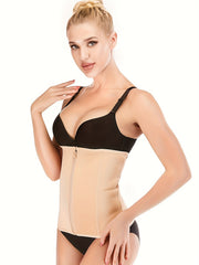 Zipper Waist Trainer Tummy Wrap Slimmer Belly Belt